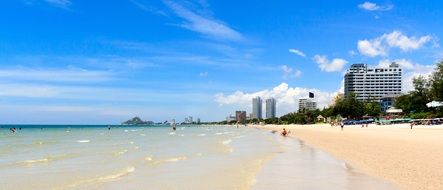 beautiful beach in Thailand