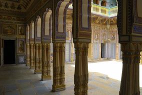 interior of indian palace