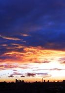 Evening Landscape Picture of the amazing sunset