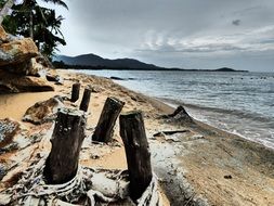 Drama Beach Sea