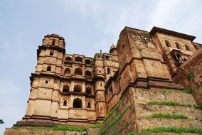 bottom view of indian palace