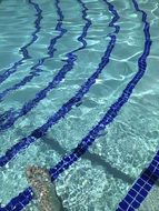 clear water pool