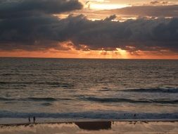 Ocean Sunset Abendstimmung Dusk