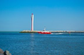 delightful Lighthouse Sea