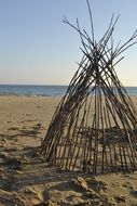 Beach Sand Cabin