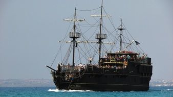 ship black pearl in Ayia Napa