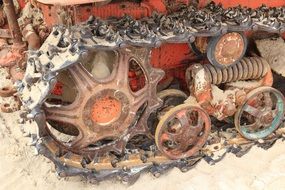 Latvia Jurmalciems Bulldozer