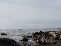 Surfer Rocks after low tide