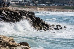 Beach Wave Stones