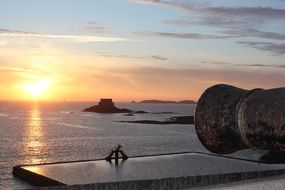 Saint Malo sunset