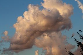 Picture of the Clouds on a sky