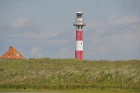Lighthouse At Seaside
