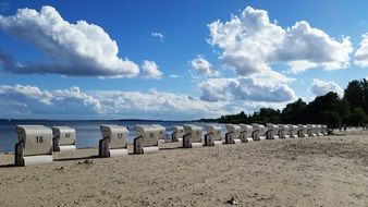 Beach Klink Sky Clouds N3