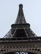 low angle view of Eiffel Tower at sky, france, Paris