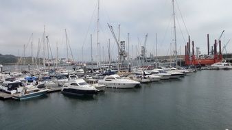 ships in harbor