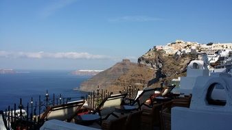 Beautiful Santorini in Greece