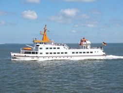 Ferry on the North Sea
