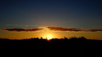 pacified sunset