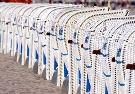 Beach Chair White