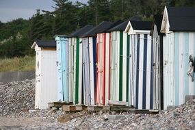 beach hut for holiday