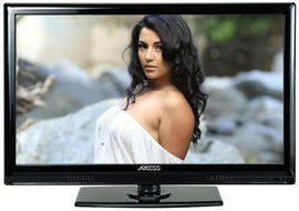 Axess 24-Inch 1080p Digital LED Full HDTV, Includes AC/DC TV, DVD Player, HDMI/SD/USB Inputs, TVD1801-24 N21