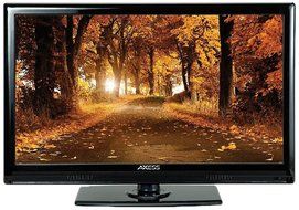 Axess 24-Inch 1080p Digital LED Full HDTV, Includes AC/DC TV, DVD Player, HDMI/SD/USB Inputs, TVD1801-24 N28