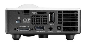 Optoma ML750ST Ultra-Compact 700 Lumen WXGA Short Throw LED Projector with MHL Enabled HDMI Port N4