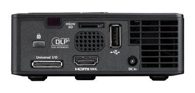 Optoma ML750ST Ultra-Compact 700 Lumen WXGA Short Throw LED Projector with MHL Enabled HDMI Port N13