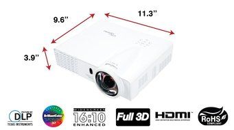 Optoma GT760A 720p 3D DLP Gaming Projector N16