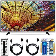 LG 49UH6030 - 49-Inch 4K UHD Smart LED TV w/ webOS 3.0 Essential Accessory Bundle includes TV, Screen Cleaning...