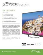 Seiki SE39HE02 39-Inch 720p 60Hz LED TV N4