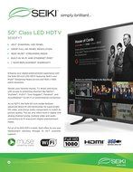 Seiki SE50FYT 50-Inch 1080p LED TV (2015 Model) N6