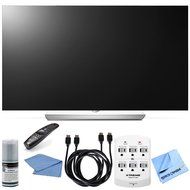LG 55EF9500 - 55-Inch 2160p Smart 3D Flat OLED TV Hook-Up Bundle includes 55EF9500 OLED TV, Cleaning Kit, HDMI...