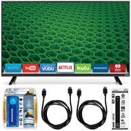 Vizio D39h-D0 D-Series 39" Class Full Array HD LED Smart TV Essential Accessory Bundle includes TV, Performance...