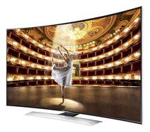 Samsung UN55HU9000 Curved 55-Inch 4K Ultra HD 120Hz 3D Smart LED TV + Ultra-Slim Flat Mount + Two 12 Feet HDMI... N3