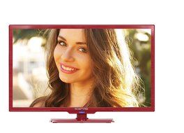 Sceptre E245RV-FHDR 24-Inch LED TV, Red