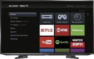 Sharp 43&quot; Class LED 1080p Smart HDTV Roku TV