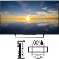 Sony XBR-43X800D - 43" Class 4K HDR Ultra HD TV w/ Slim Wall Mount Bundle includes TV, Slim Flat Wall Mount Ultimate...