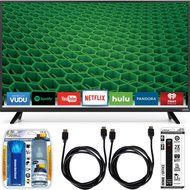 Vizio D43-D2 D-Series 43" 120Hz Full-Array LED Smart TV Essential Accessory Bundle includes TV, Screen Cleaning...