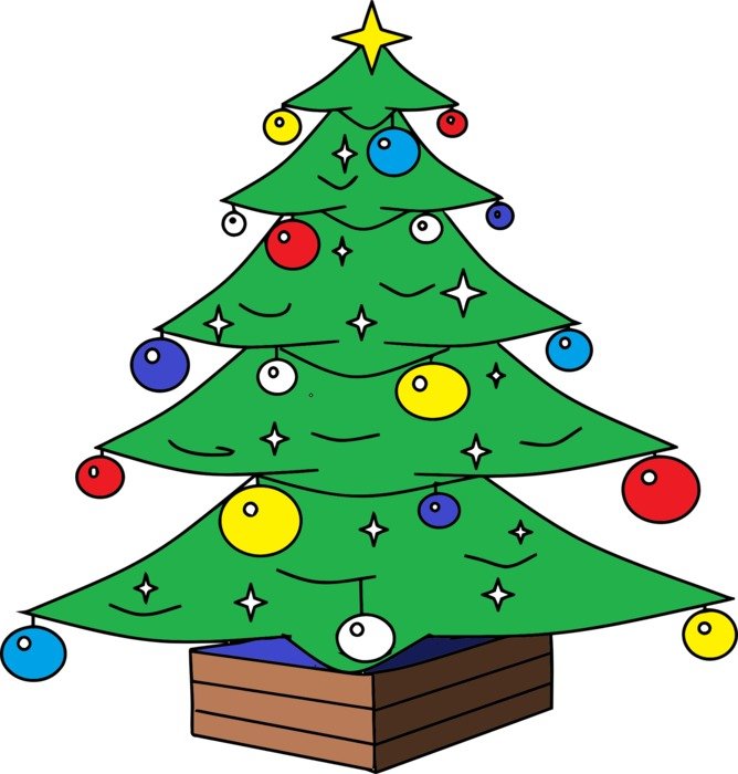 Picture of Christmas tree
