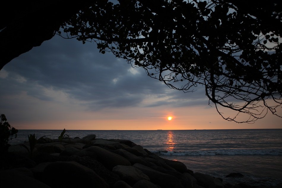Padang Beach Sunset