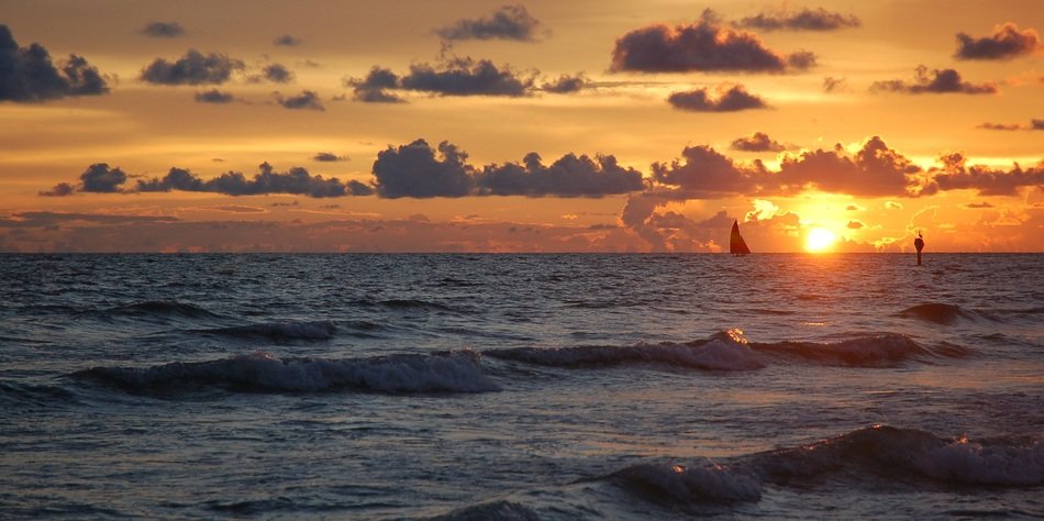 Sunset Florida Beach