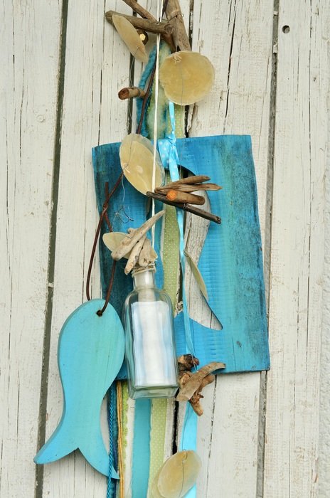 blue summer decorations