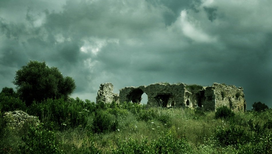 Ruin Turkish Side