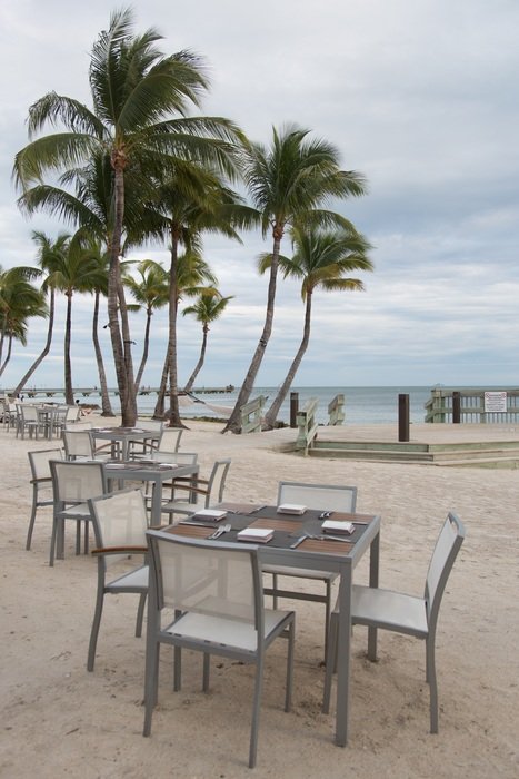 Landscape of beach Key West in Florida