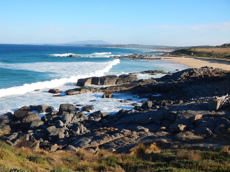 Australia Ulladulla Beach on the beautiful landscape