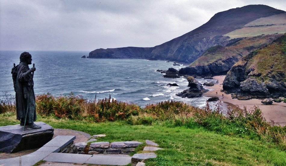Cardigan Bay statue
