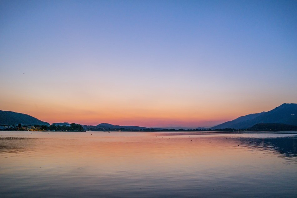 Sunset Clean Sky
