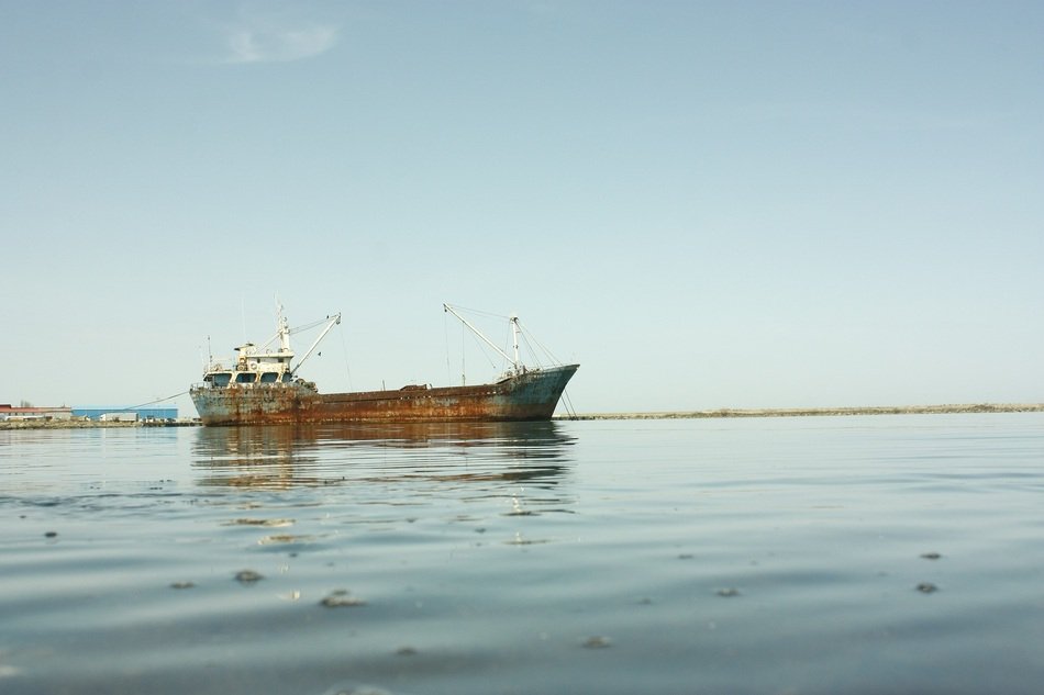 Ship Hulk in Turkey