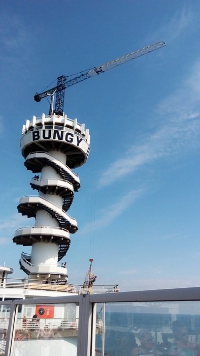 tower on the beach in the hague